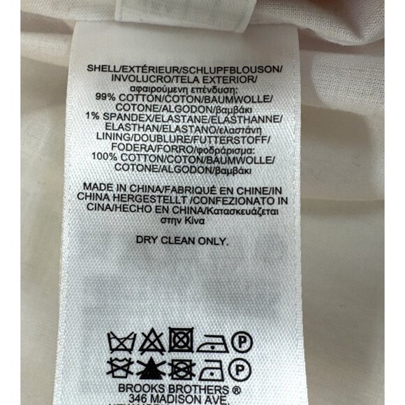 Brooks Brothers Pineapple Print Sheath Dress Womens 2 Summer Brunch Business NEW - Picture 6 of 11